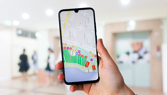 Healthcare Operations with Indoor Wayfinding App