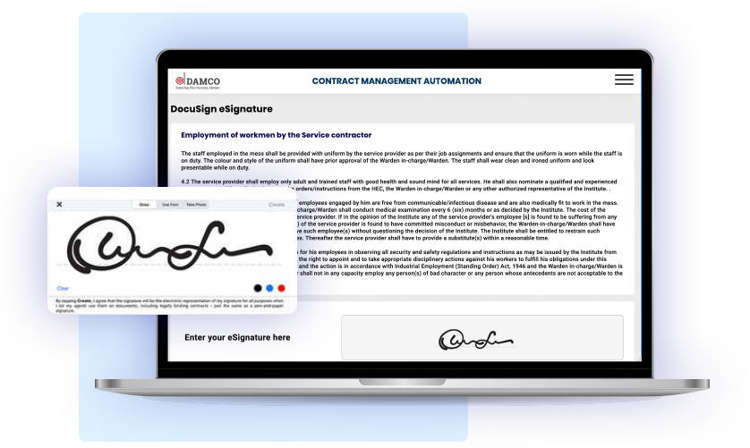 eSignature Integration