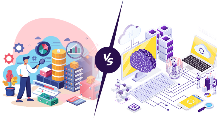 Highlighting Data Mining vs Machine Learning