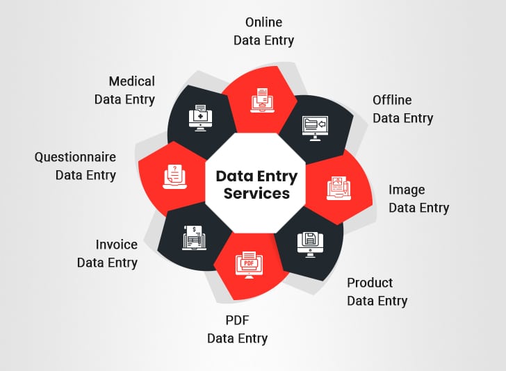 types of data entry